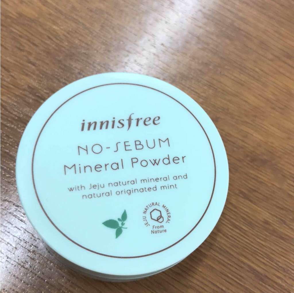 ノーセバム ミネラルパウダー/innisfree/ルースパウダーを使ったクチコミ（1枚目）