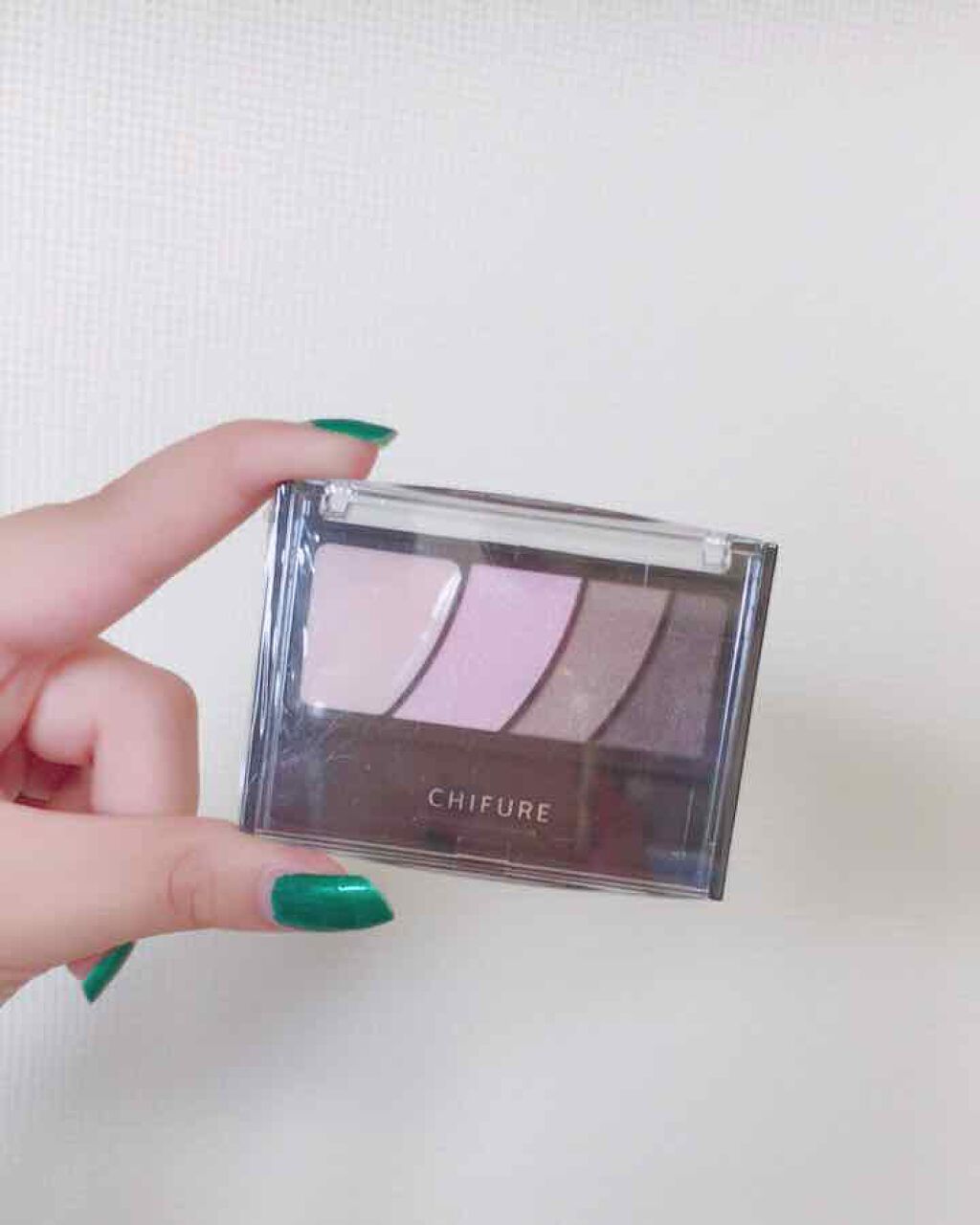 グラデーション アイ カラー（チップ付）/ちふれ/アイシャドウパレットを使ったクチコミ（1枚目）