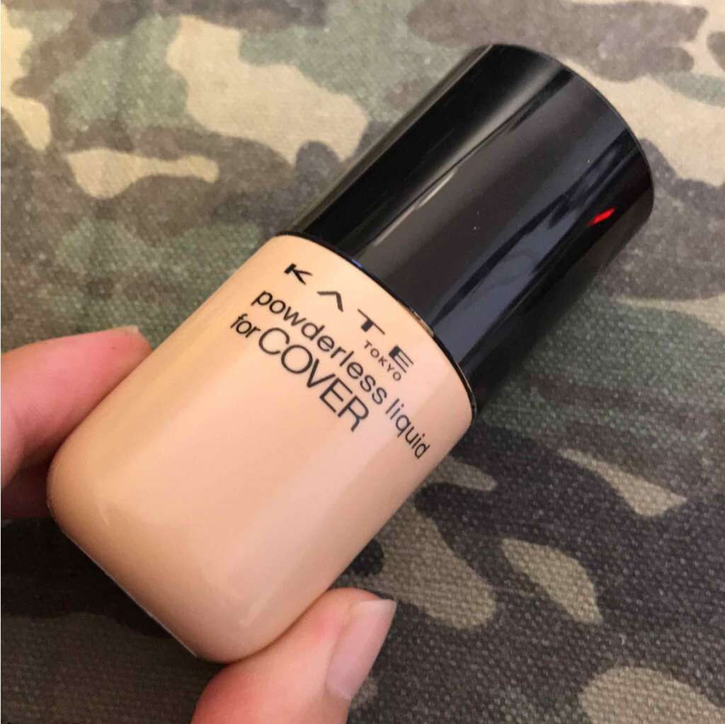 パウダレスリキッド/KATE/リキッドファンデーションを使ったクチコミ(1枚目)