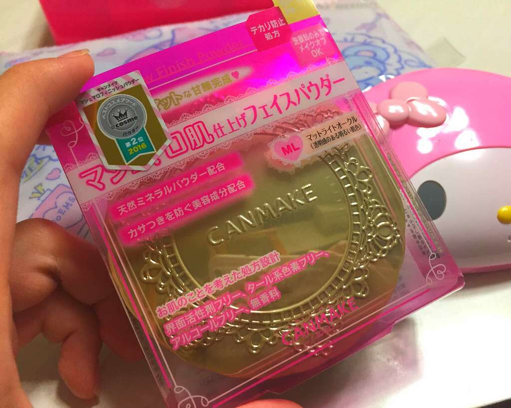 【旧品】マシュマロフィニッシュパウダー/キャンメイク/プレストパウダーを使ったクチコミ(1枚目)