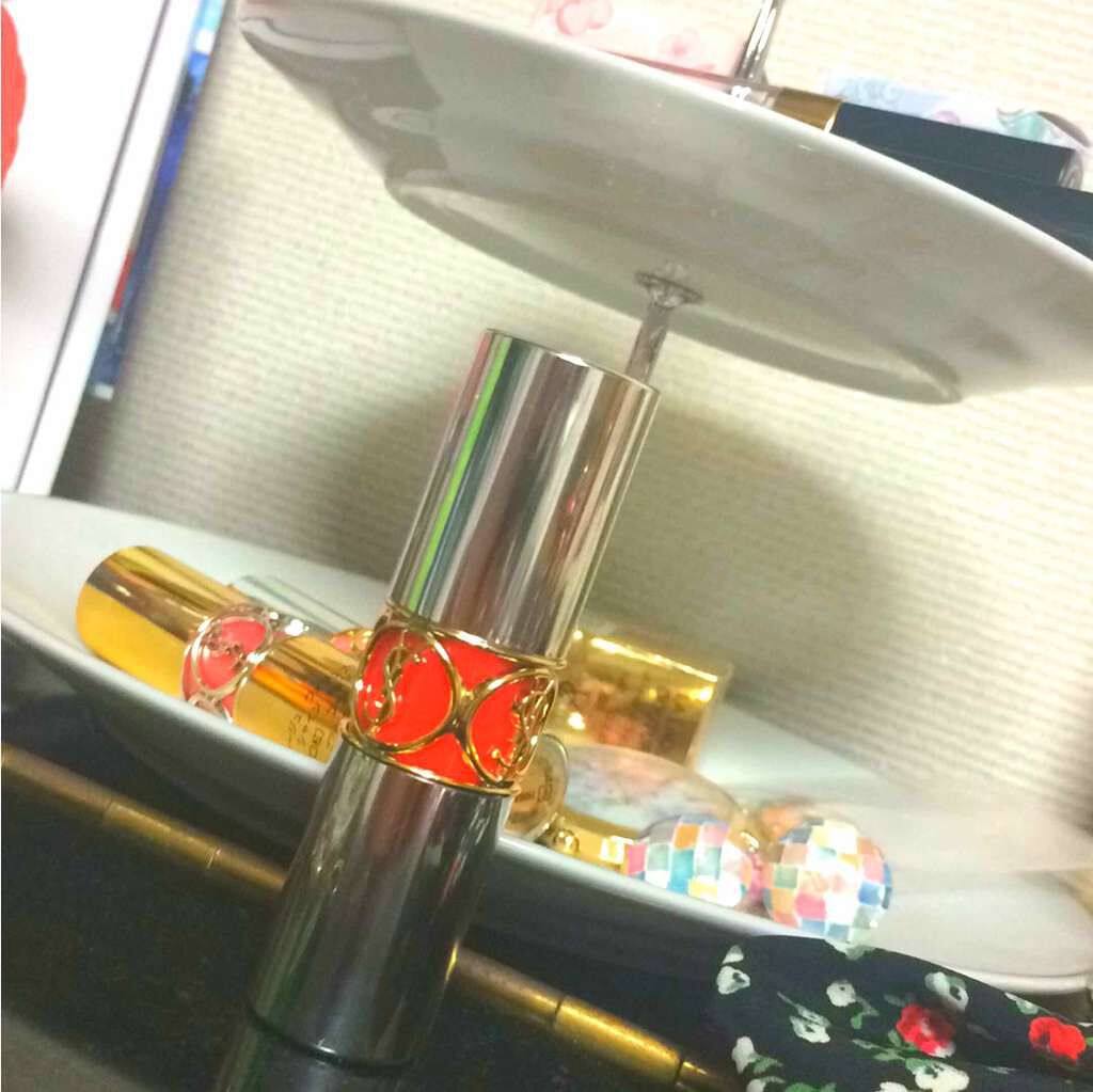 ヴォリュプテ ティントインバーム/YVES SAINT LAURENT BEAUTE/口紅を使ったクチコミ(1枚目)