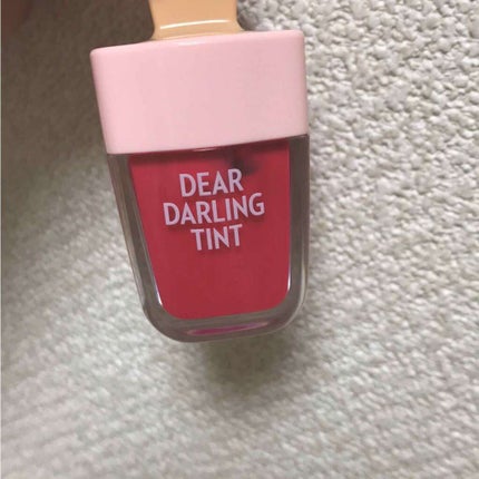 ディアダーリン ウォータージェルティント (アイスティント)/ETUDE/口紅を使ったクチコミ(1枚目)