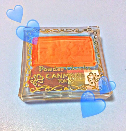 【旧品】パウダーチークス/キャンメイク/パウダーチークを使ったクチコミ(1枚目)