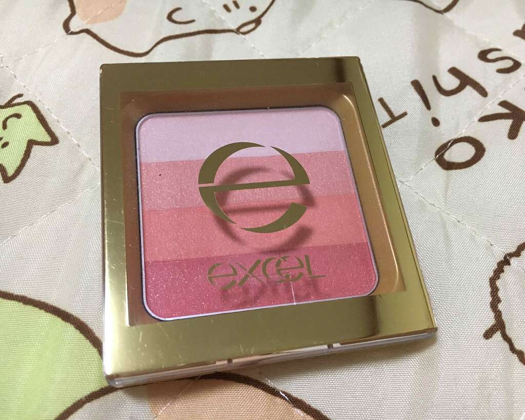 グラデーションチーク N/excel/パウダーチークを使ったクチコミ(1枚目)