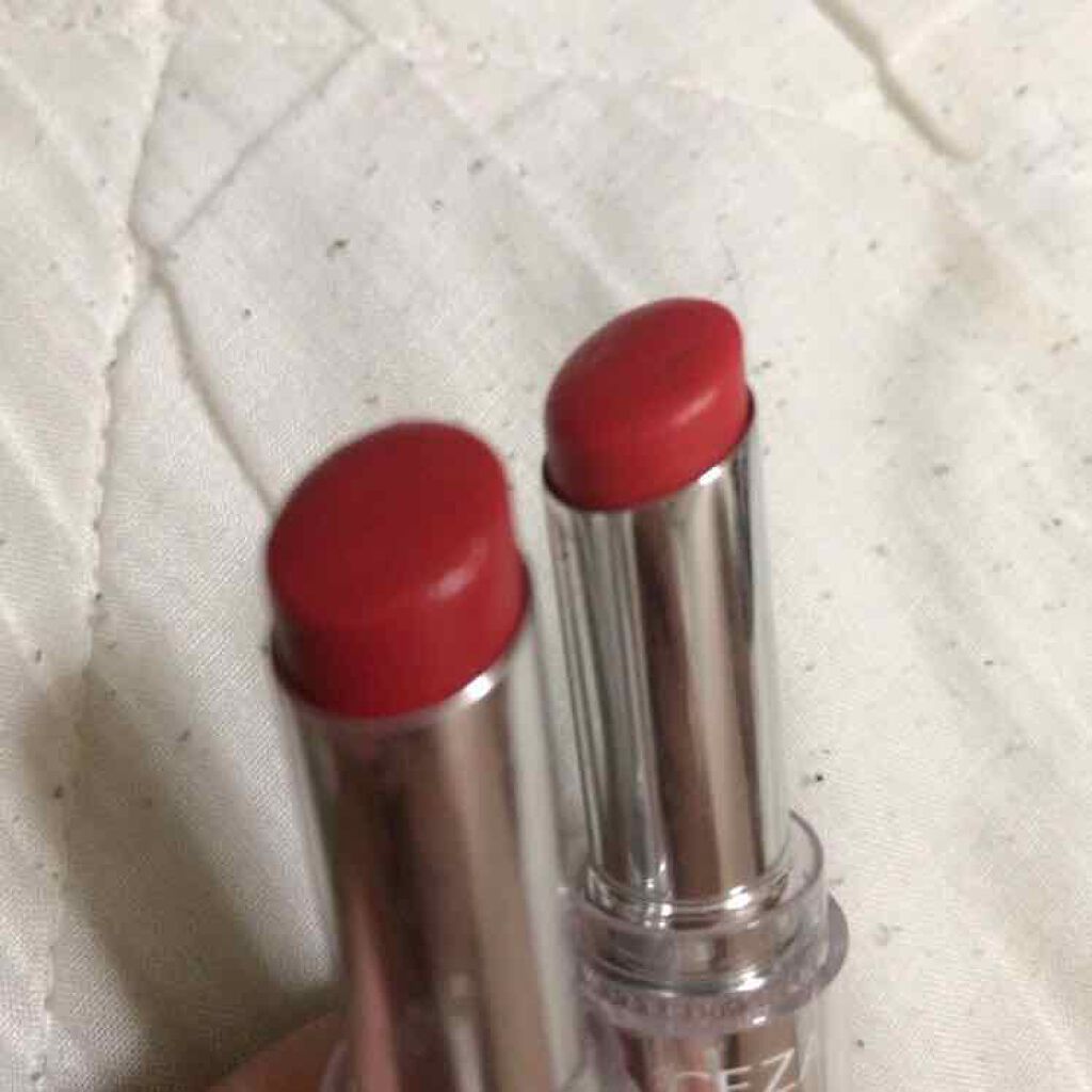 ラスティンググロスリップ/CEZANNE/口紅を使ったクチコミ(2枚目)