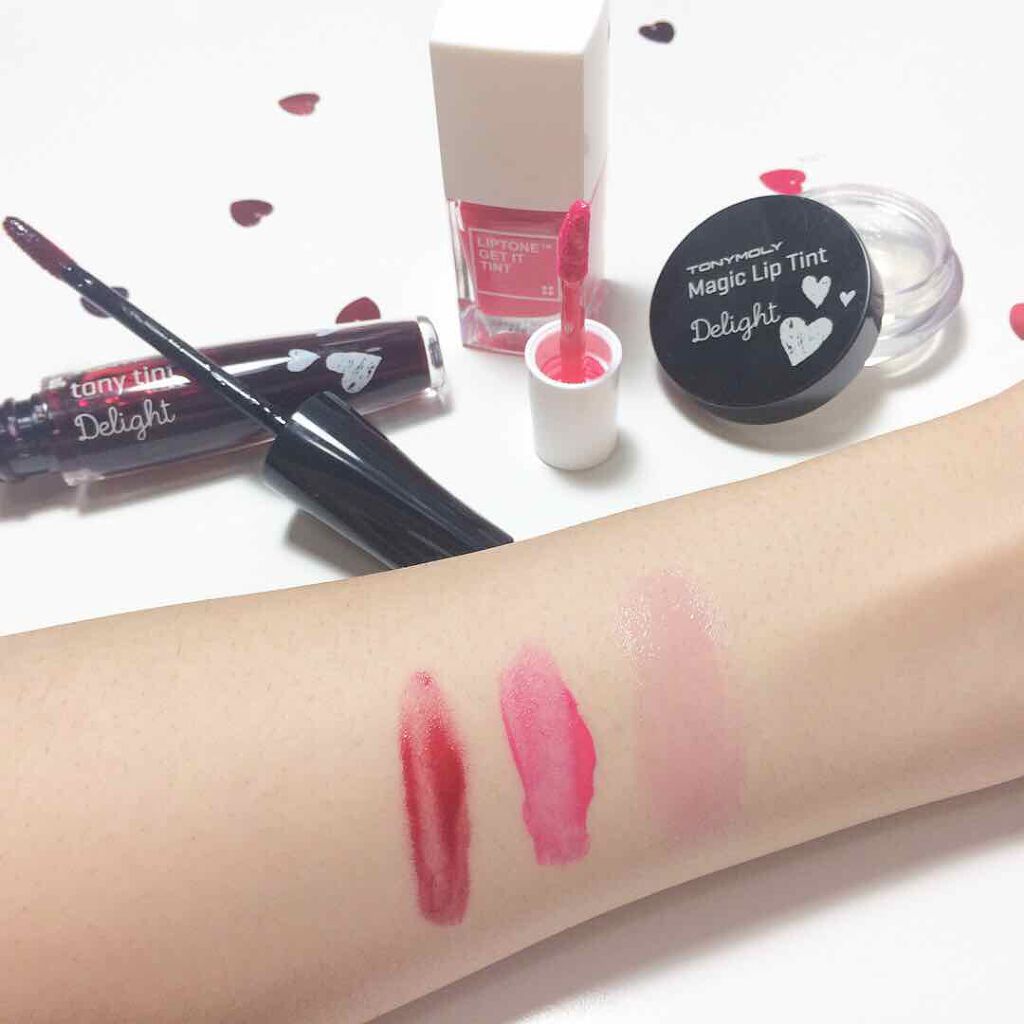 LIPTONE GET IT TINT/TONYMOLY/口紅を使ったクチコミ(2枚目)