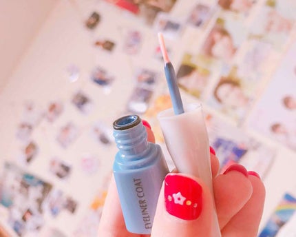 エルファー アイライナーコート/DAISO/リキッドアイライナーを使ったクチコミ(2枚目)