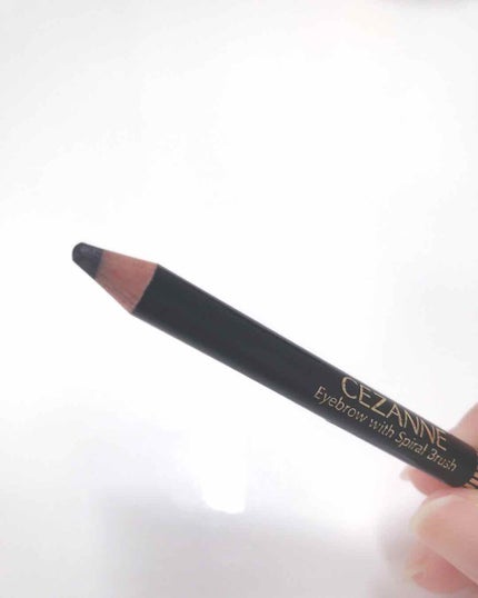 ブラシ付 アイブロウ/CEZANNE/アイブロウペンシルを使ったクチコミ(2枚目)