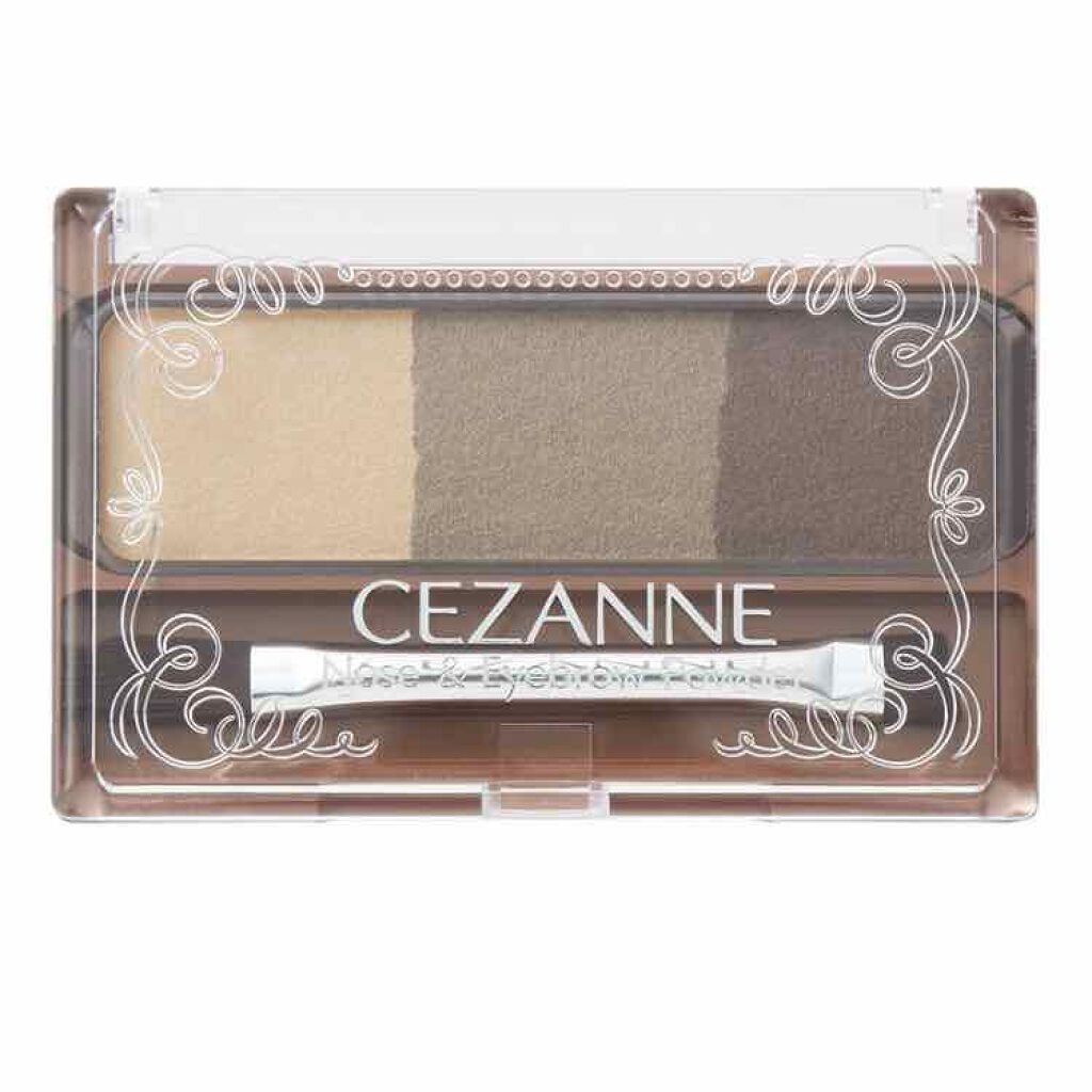 ノーズ&アイブロウパウダー/CEZANNE/パウダーアイブロウを使ったクチコミ(1枚目)
