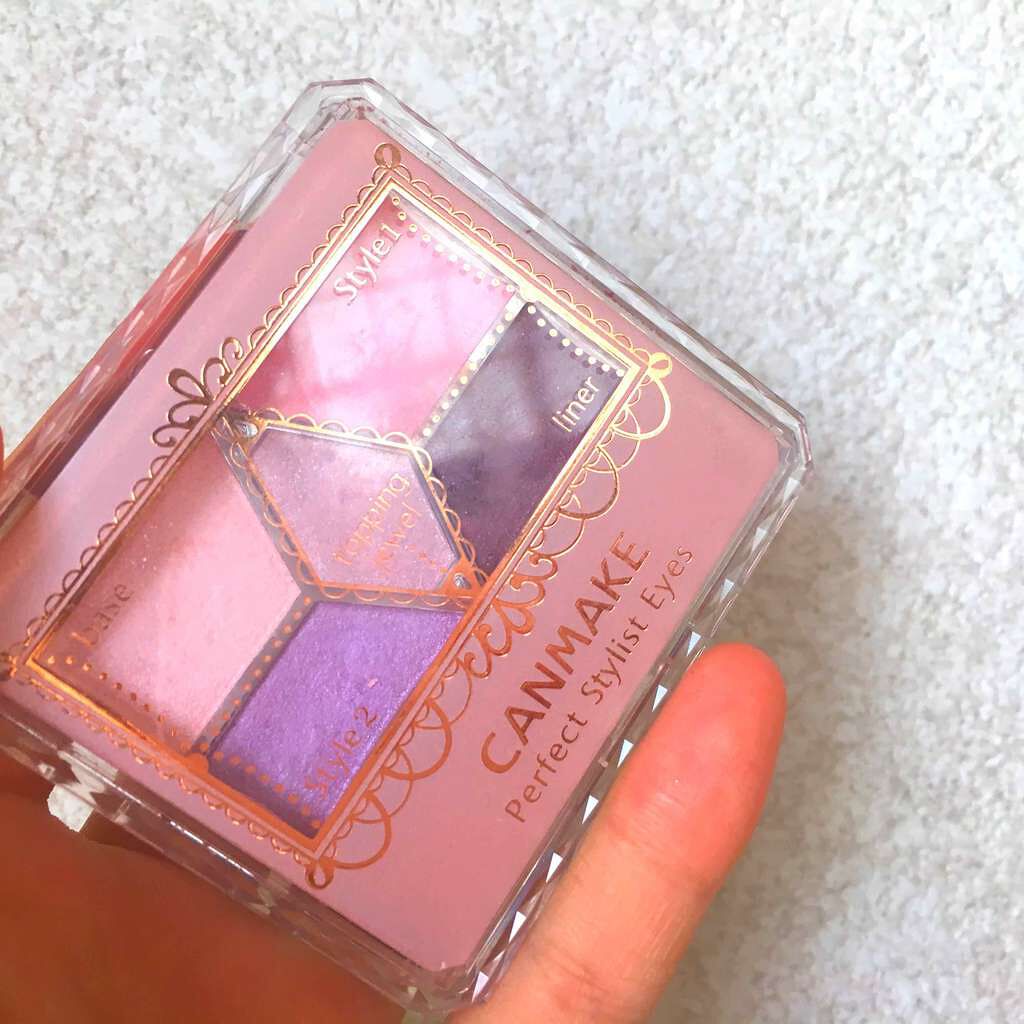 【旧品】パーフェクトスタイリストアイズ/キャンメイク/アイシャドウパレットを使ったクチコミ(1枚目)