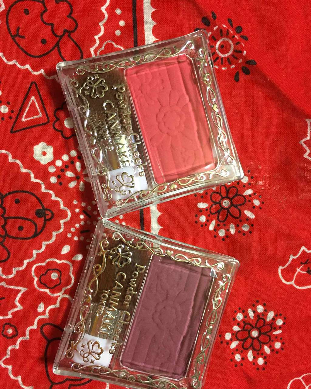 【旧品】パウダーチークス/キャンメイク/パウダーチークを使ったクチコミ(1枚目)