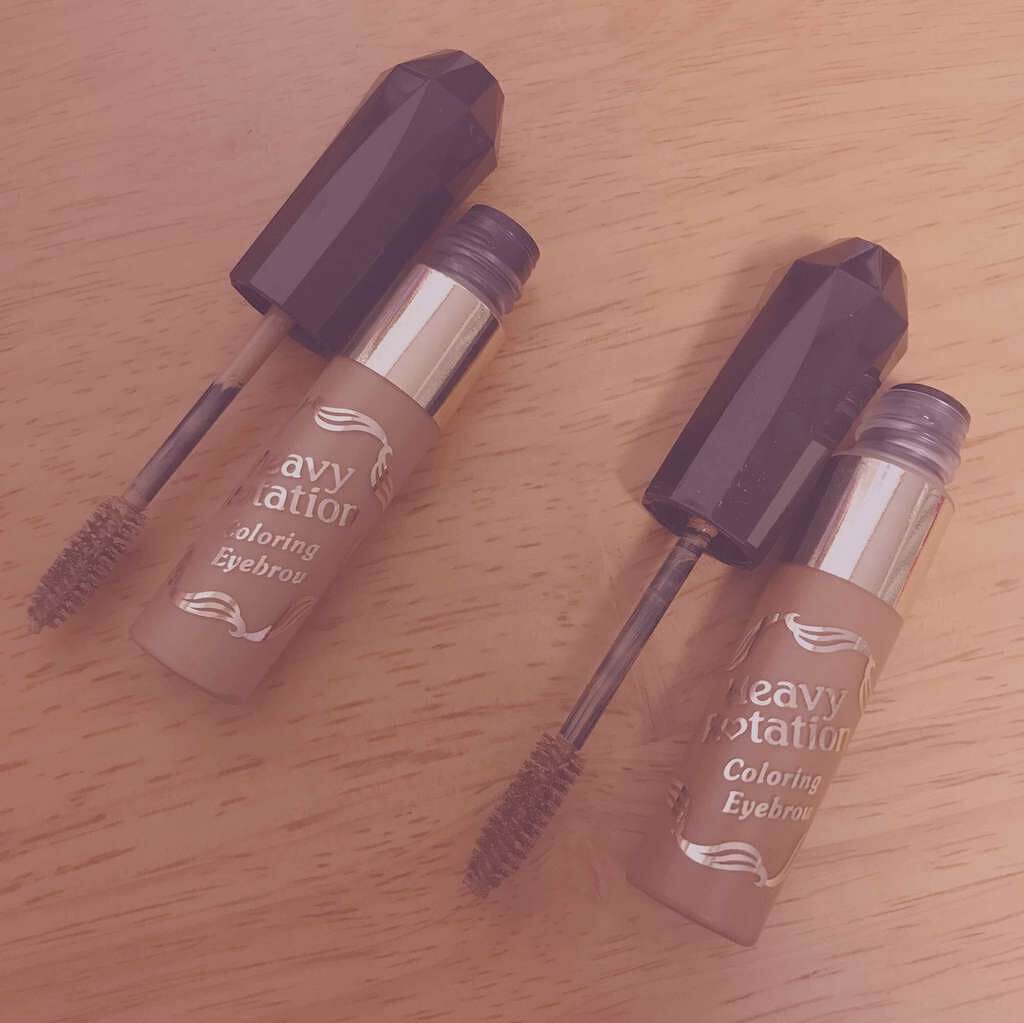 カラーリングアイブロウ/ヘビーローテーション/眉マスカラを使ったクチコミ(2枚目)