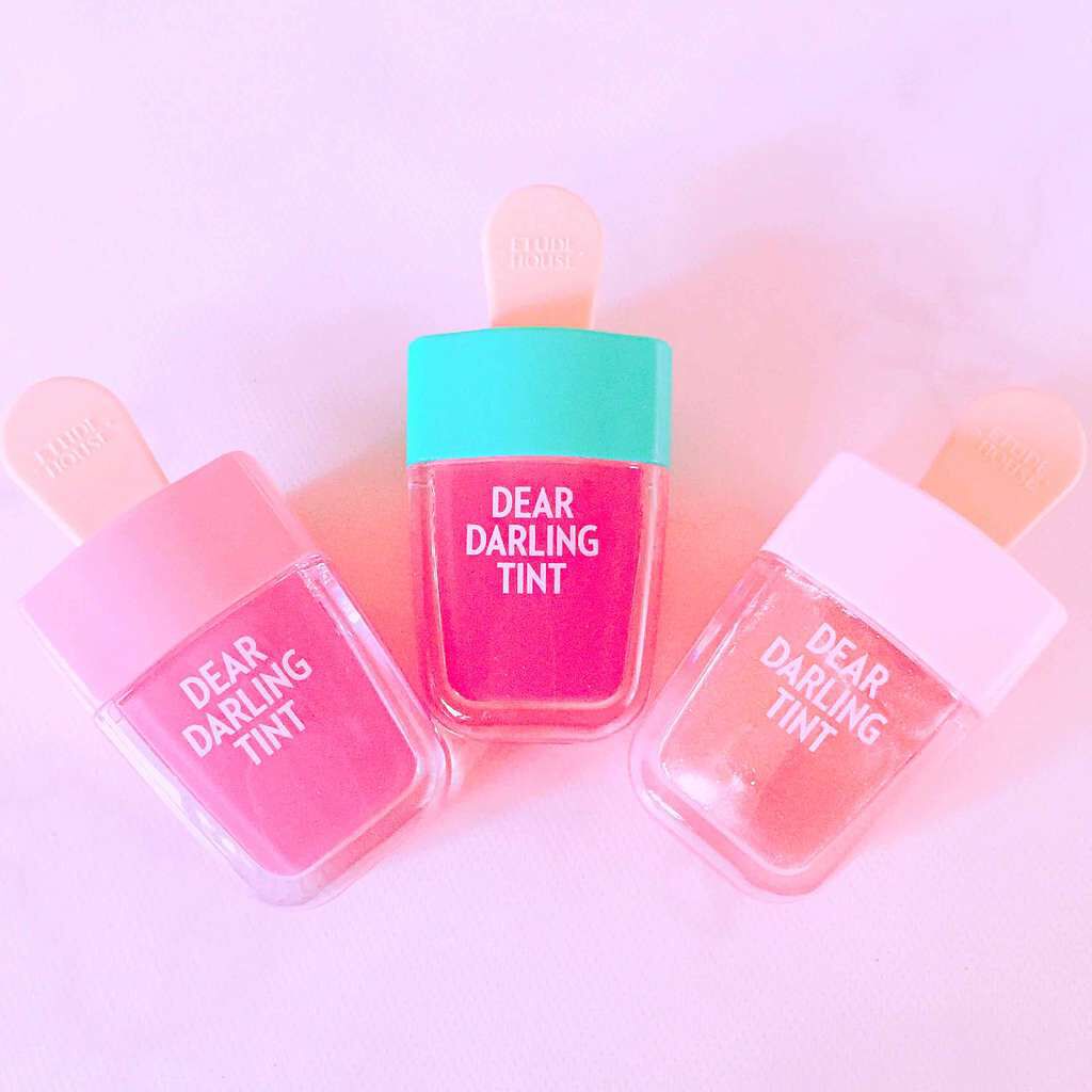 ディアダーリン ウォータージェルティント (アイスティント)/ETUDE/口紅を使ったクチコミ(1枚目)