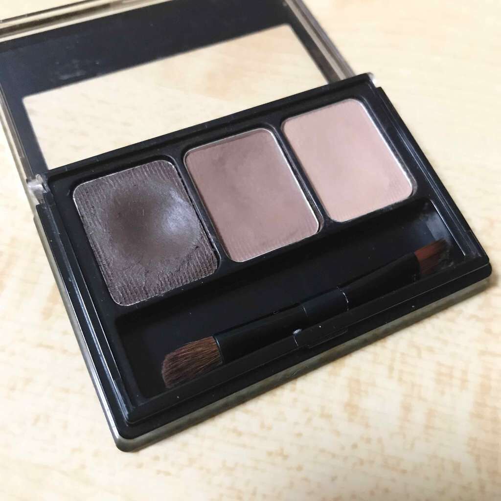 ファッションブロウ パレット/MAYBELLINE NEW YORK/パウダーアイブロウを使ったクチコミ(2枚目)