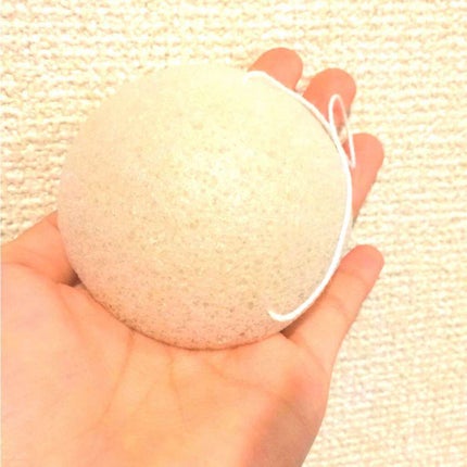 天然こんにゃくパフ/DAISO/その他スキンケアグッズを使ったクチコミ(1枚目)