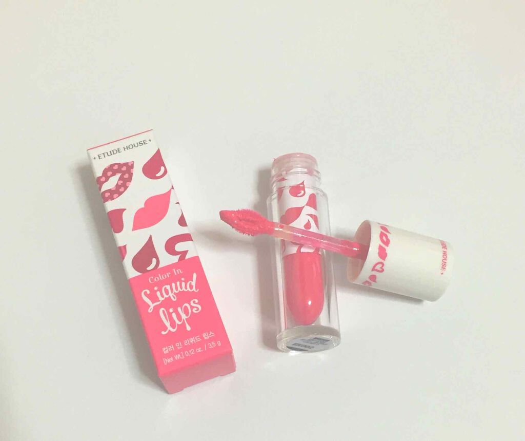 カラーイン リキッドリップ/ETUDE/リップグロスを使ったクチコミ(1枚目)
