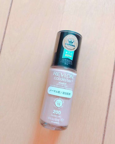 カラーステイ メイクアップ/REVLON/リキッドファンデーションを使ったクチコミ（1枚目）