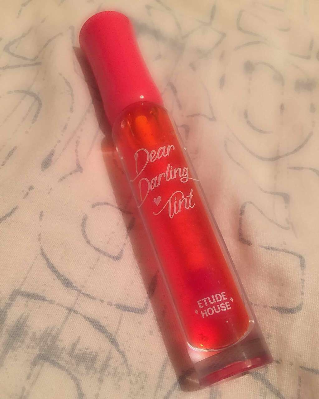 ディアダーリン ウォータージェルティント/ETUDE/リップティントを使ったクチコミ(1枚目)