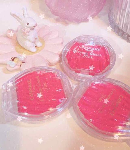 クリームチーク ティント/キャンメイク/ジェル・クリームチークを使ったクチコミ(1枚目)