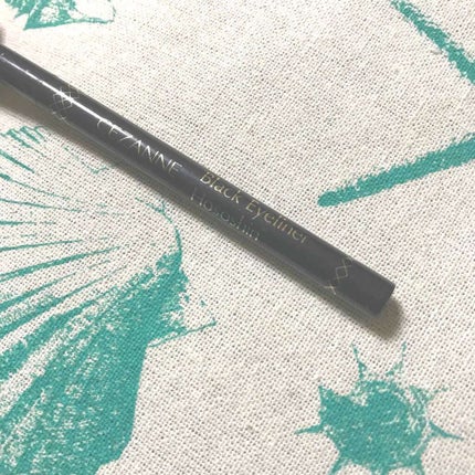 ブラックアイライナー細芯/CEZANNE/リキッドアイライナーを使ったクチコミ(1枚目)