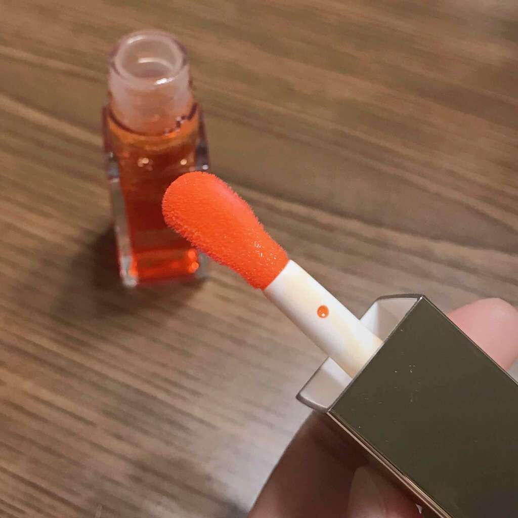 コンフォート リップオイル /CLARINS/リップグロスを使ったクチコミ（3枚目）