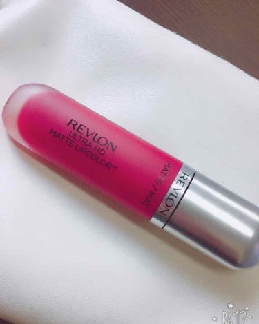 REVLON : ULTRA HDマットリップカラー   028 ROMANCE
柔らかいチップになっていて唇にフィットしてとても塗りやすいです🌟
発色がすごく良くて、1度塗りでしっかり色がついて落ちに