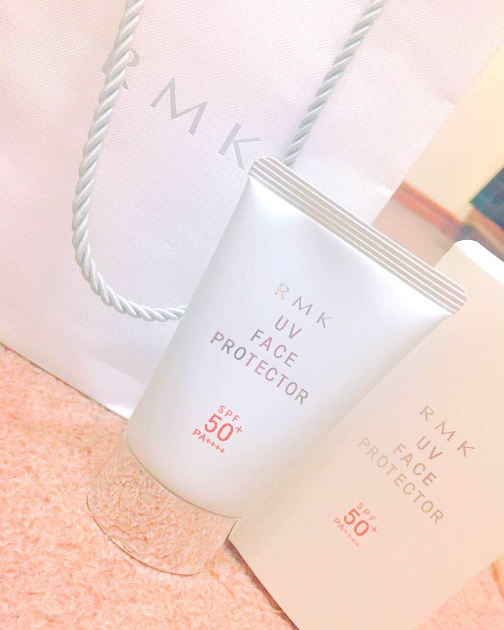 UVフェイスプロテクター50/RMK/日焼け止めクリームを使ったクチコミ(1枚目)