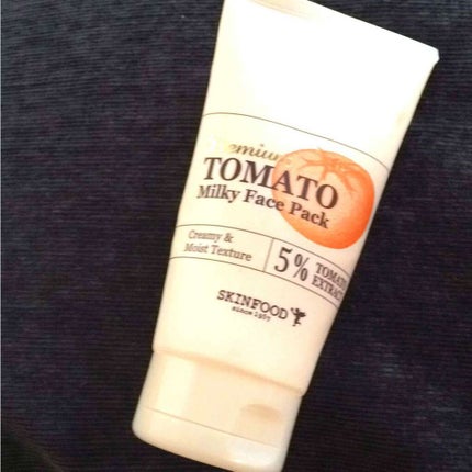 プレミアムトマト ミルキーフェイスパック/SKINFOOD/洗い流すパック・マスクを使ったクチコミ(1枚目)