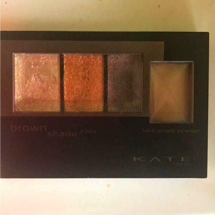 ブラウンシェードアイズ/KATE/アイシャドウパレットを使ったクチコミ(1枚目)