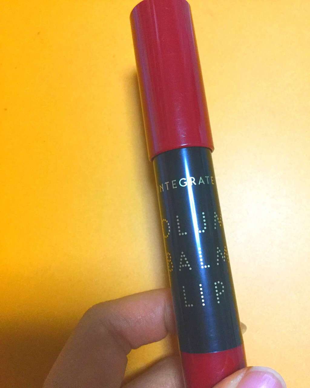 ボリュームバームリップ N/インテグレート/口紅を使ったクチコミ(1枚目)