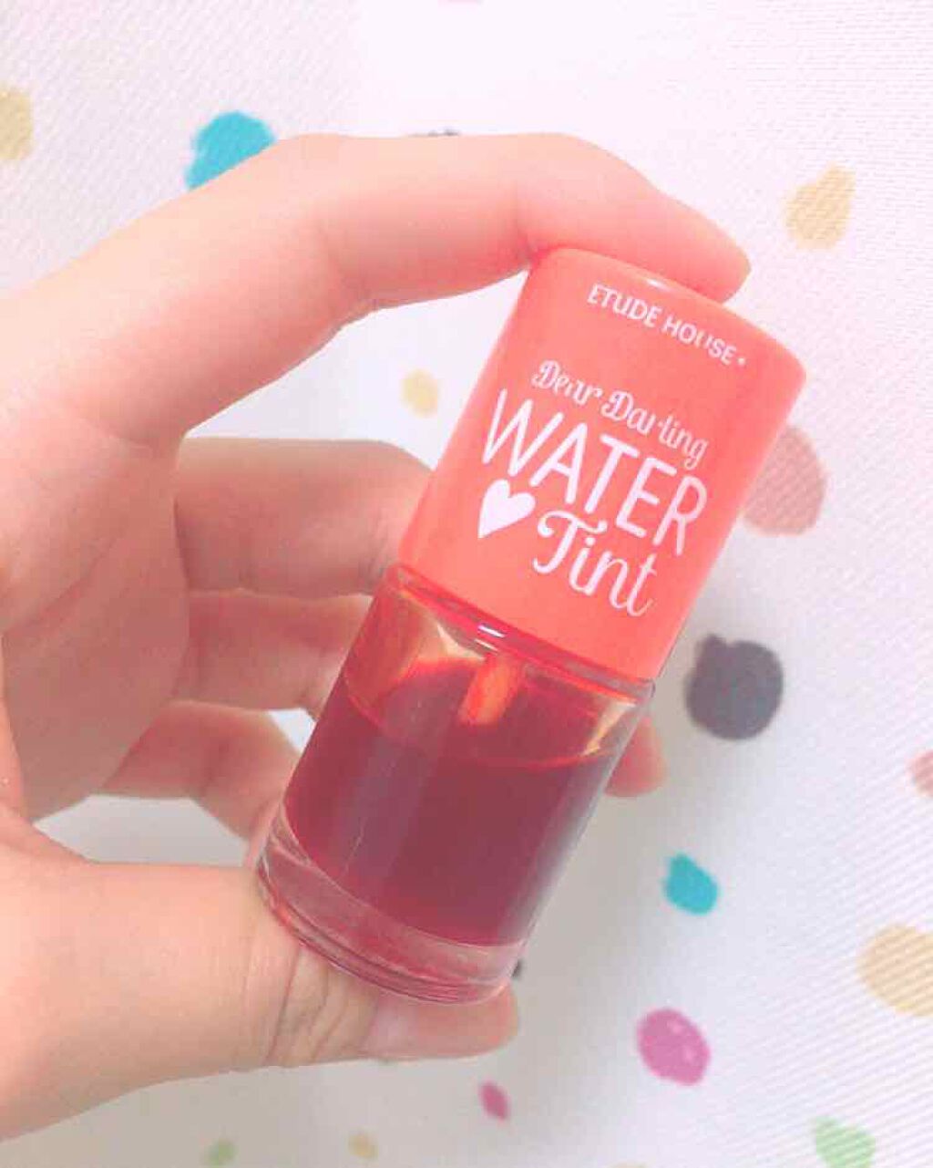 ウォーターティント/ETUDE/リップグロスを使ったクチコミ（1枚目）