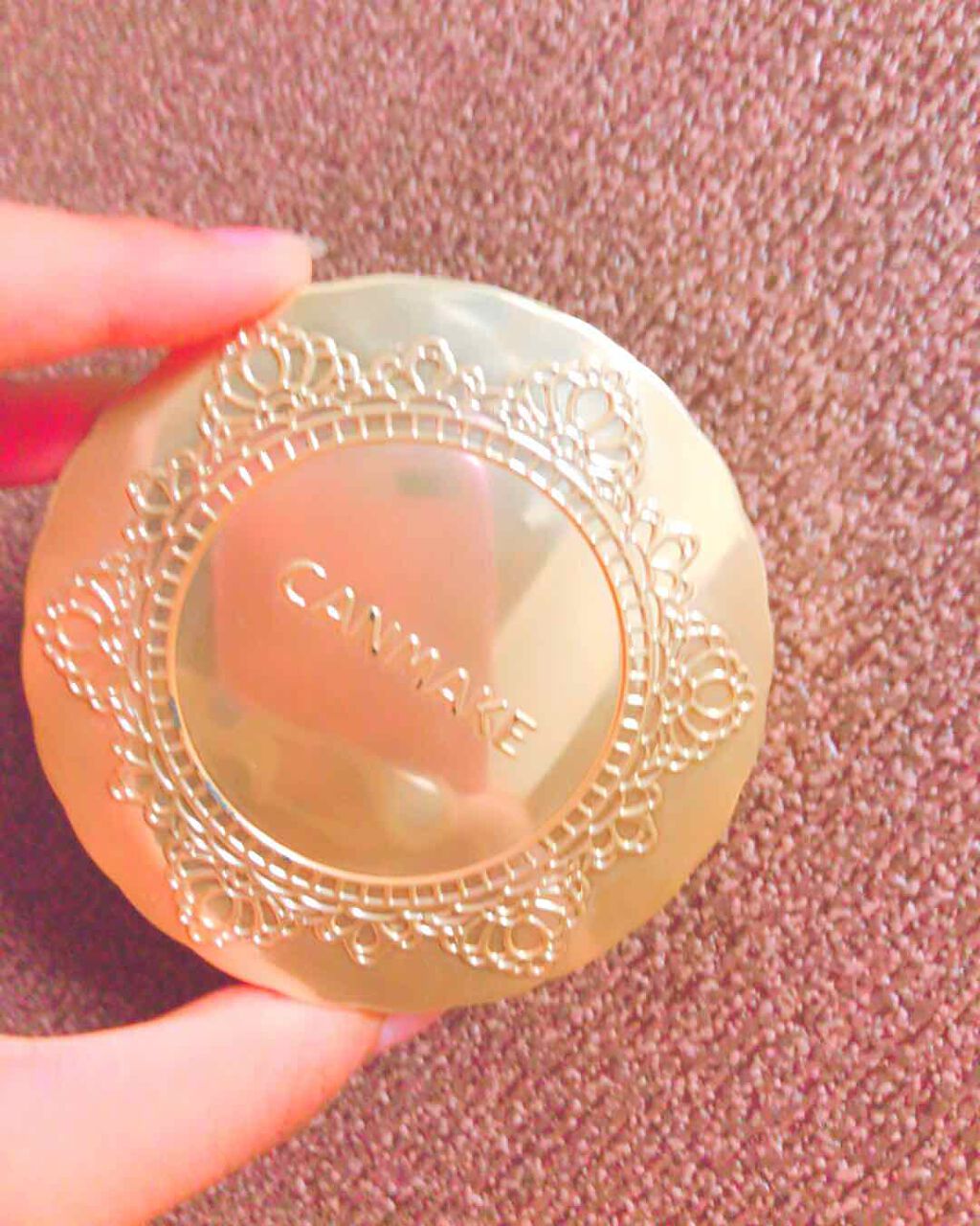 【旧品】マシュマロフィニッシュパウダー/キャンメイク/プレストパウダーを使ったクチコミ(1枚目)