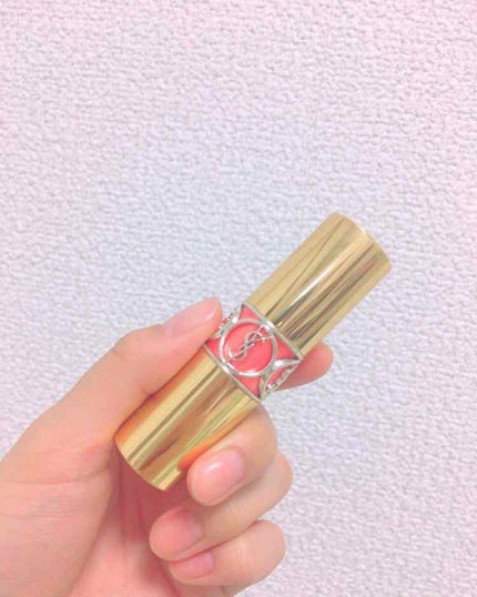 ルージュ ヴォリュプテ シャイン/YVES SAINT LAURENT BEAUTE/口紅を使ったクチコミ(1枚目)
