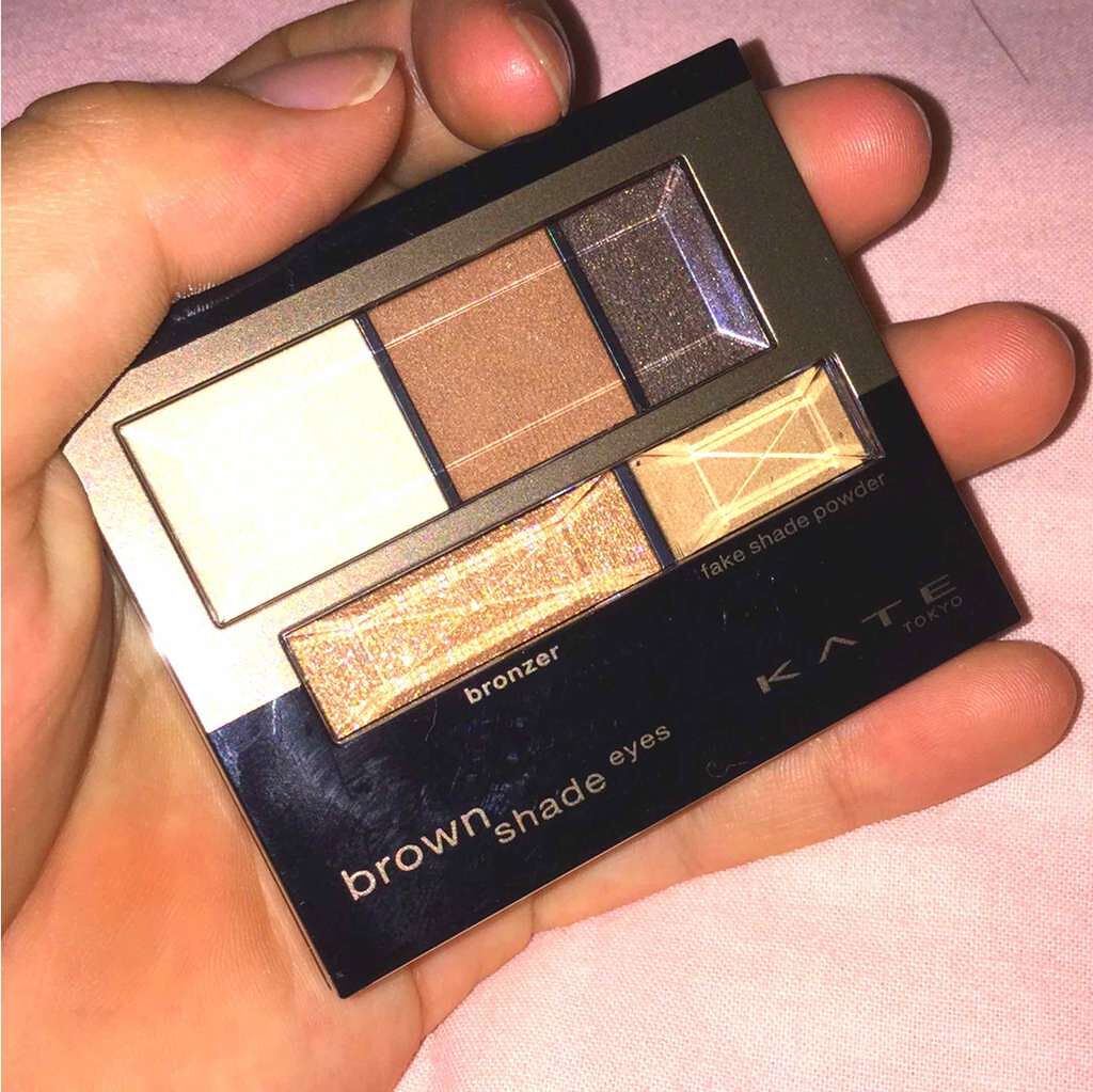 ブラウンシェードアイズN/KATE/アイシャドウパレットを使ったクチコミ(1枚目)