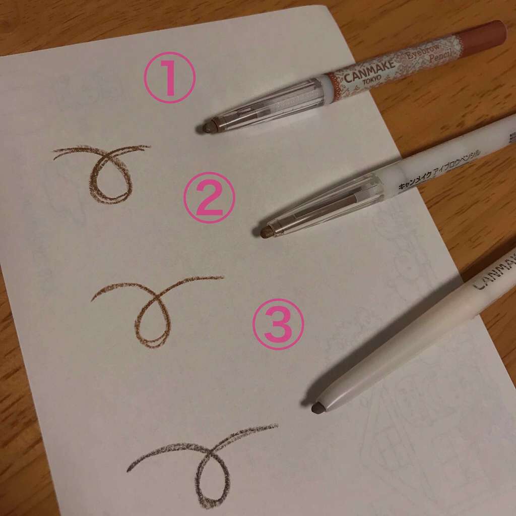 スレンダーアイブロウ/キャンメイク/アイブロウペンシルを使ったクチコミ(2枚目)