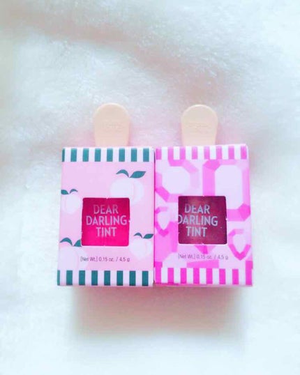 ディアダーリン ウォータージェルティント (アイスティント)/ETUDE/口紅を使ったクチコミ(1枚目)