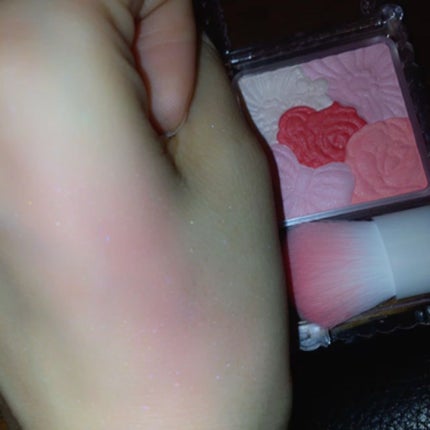 グロウフルールチークス/キャンメイク/パウダーチークを使ったクチコミ(3枚目)