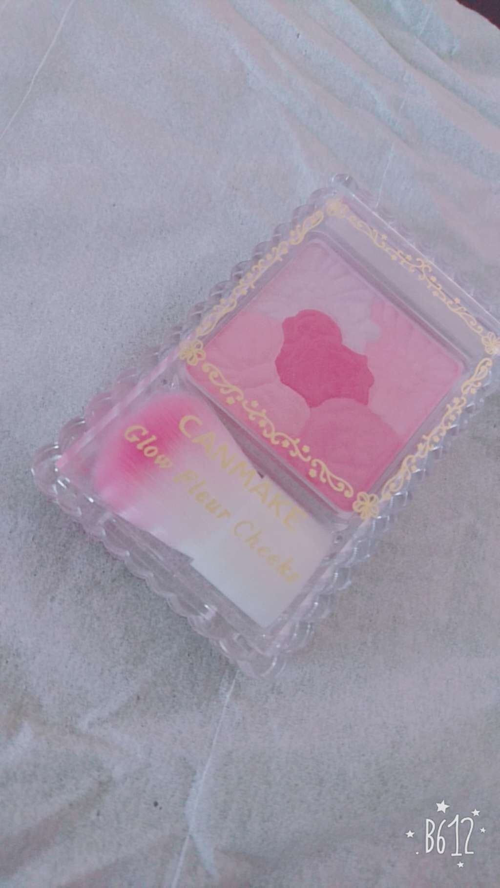 グロウフルールチークス/キャンメイク/パウダーチークを使ったクチコミ(1枚目)