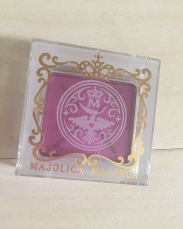 MAJOLICA MAJORCA メルティージェムのクチコミ「マジョマジョの新作のチークです！4色あるうちの１つ気になって買ってみました。
紫なんですけど、.....」（1枚目）