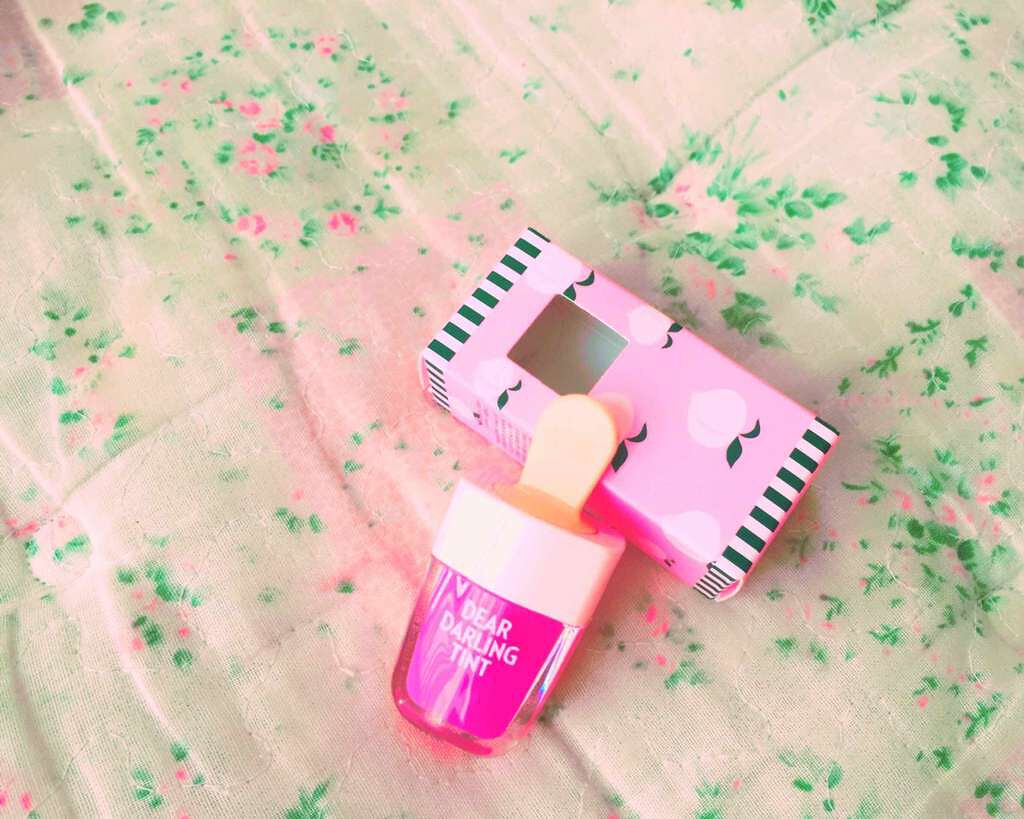 ディアダーリン ウォータージェルティント (アイスティント)/ETUDE/口紅を使ったクチコミ(1枚目)