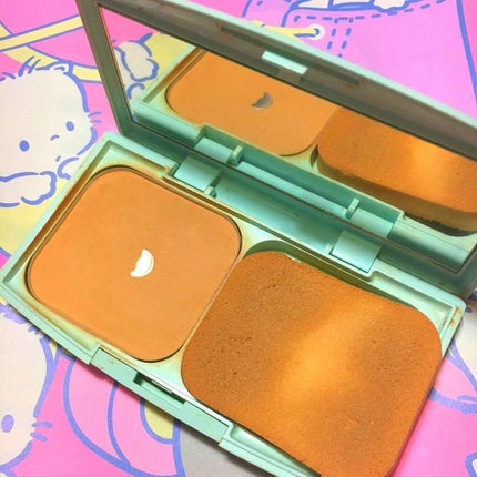 UVファンデーション EXプラス/CEZANNE/パウダーファンデーションを使ったクチコミ(2枚目)