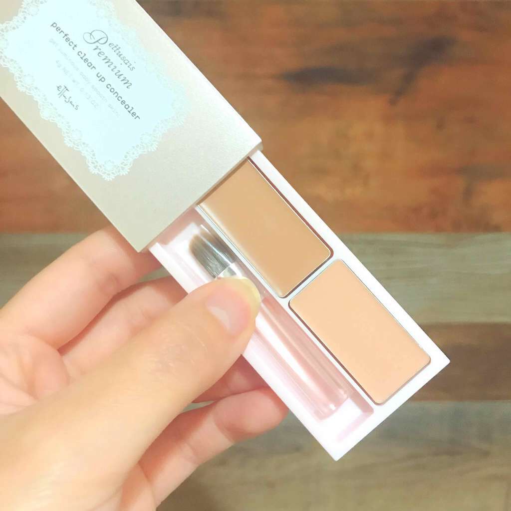 プレミアム パーフェクトクリアコンシーラー/ettusais/パレットコンシーラーを使ったクチコミ（1枚目）