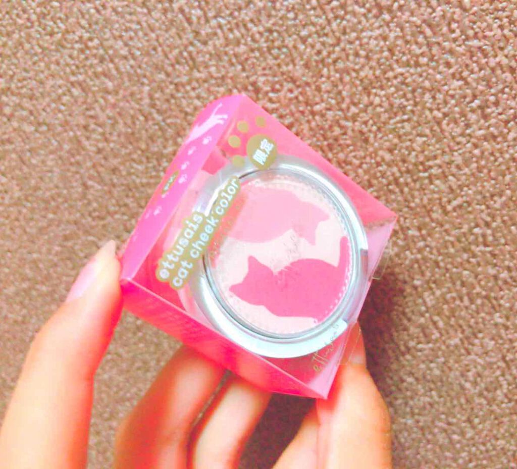 キャットチークカラー/ettusais/パウダーチークを使ったクチコミ(1枚目)