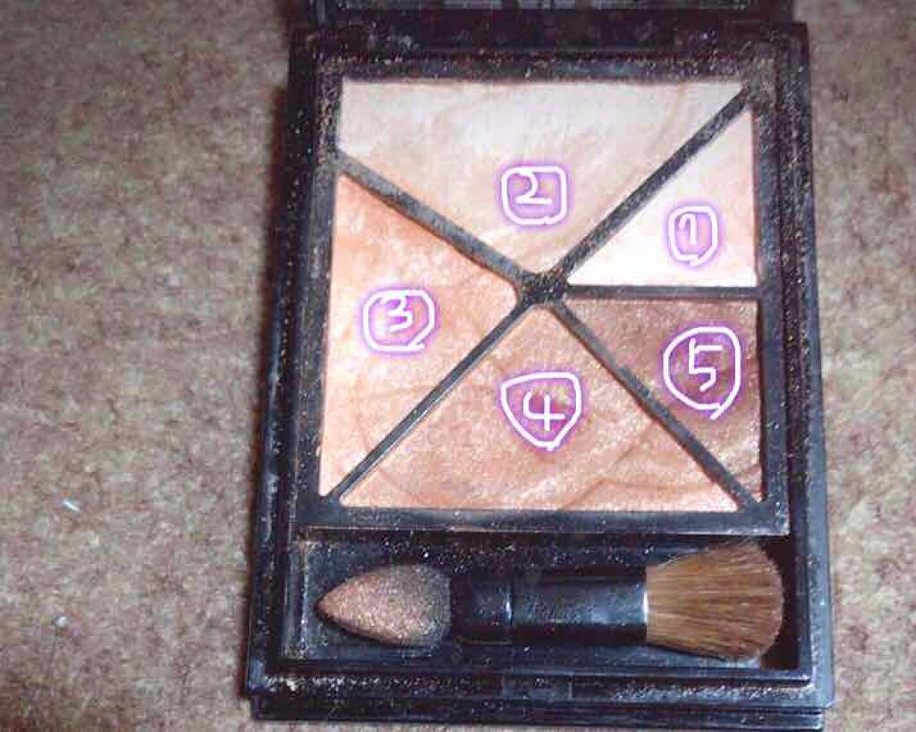 リシェ ヌーディリッチ アイズ/Visée/アイシャドウパレットを使ったクチコミ(2枚目)