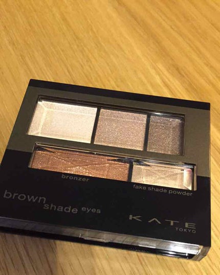 ブラウンシェードアイズN/KATE/アイシャドウパレットを使ったクチコミ(1枚目)
