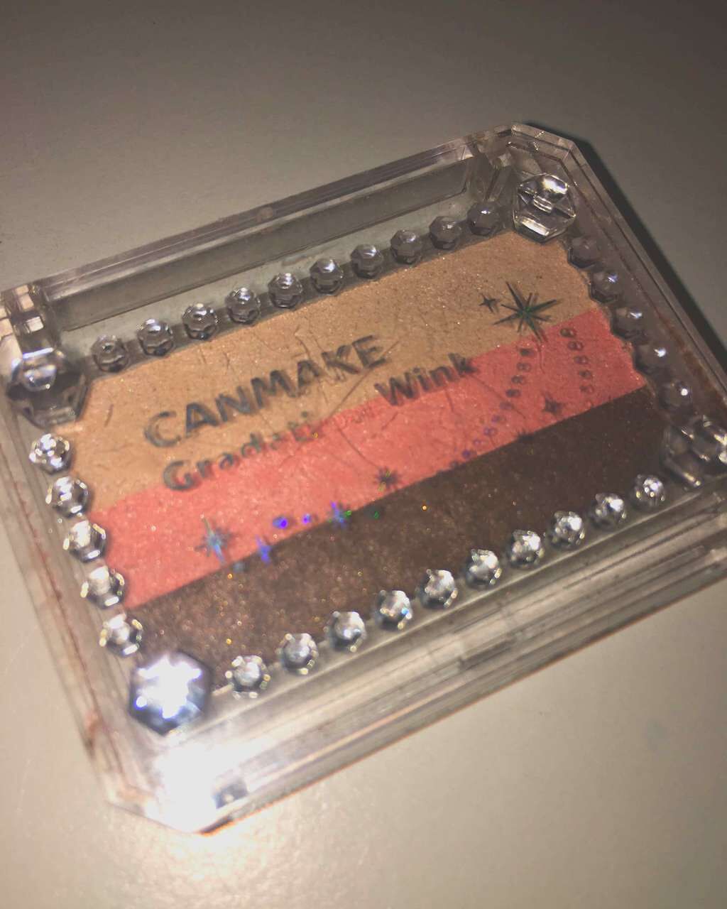 グラデーションウィンク/キャンメイク/アイシャドウパレットを使ったクチコミ(1枚目)