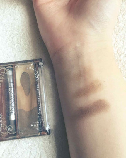 ノーズ&アイブロウパウダー/CEZANNE/パウダーアイブロウを使ったクチコミ(3枚目)