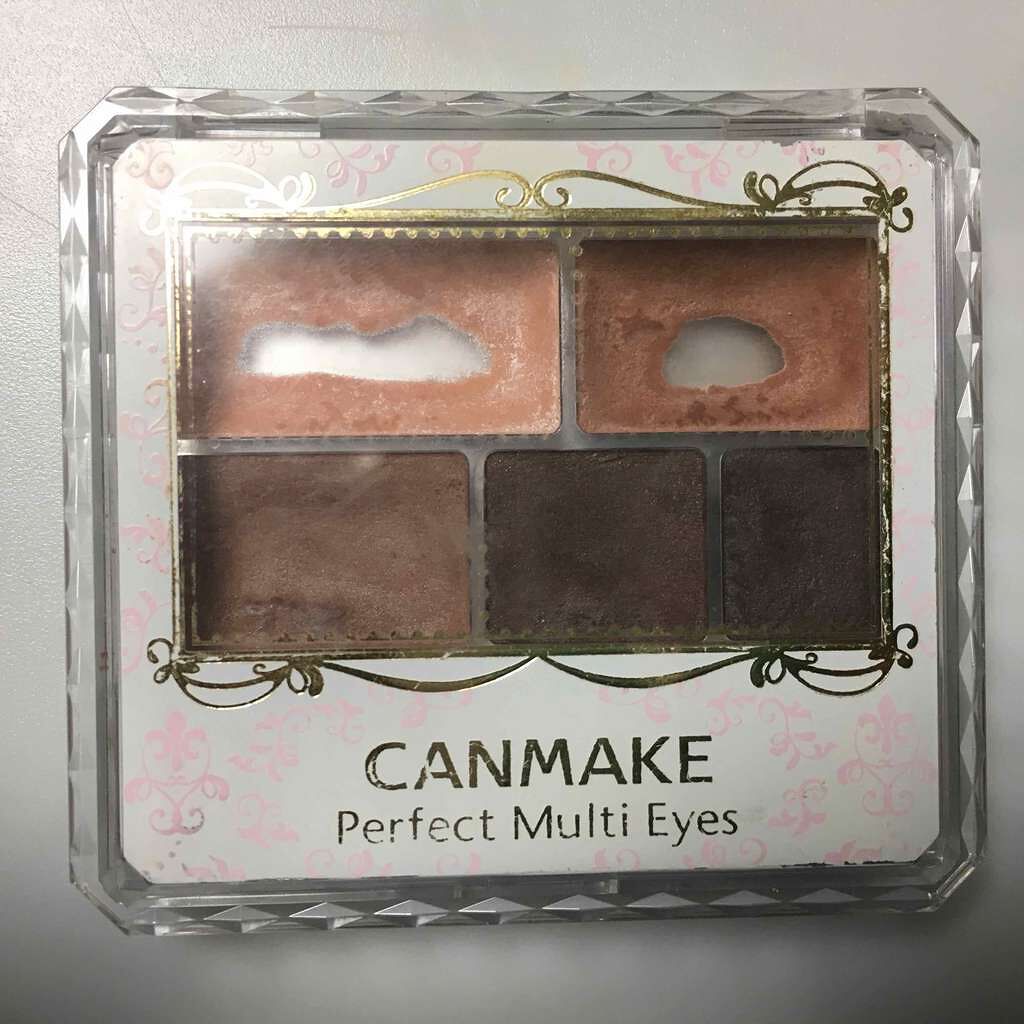 パーフェクトマルチアイズ/キャンメイク/アイシャドウパレットを使ったクチコミ（1枚目）