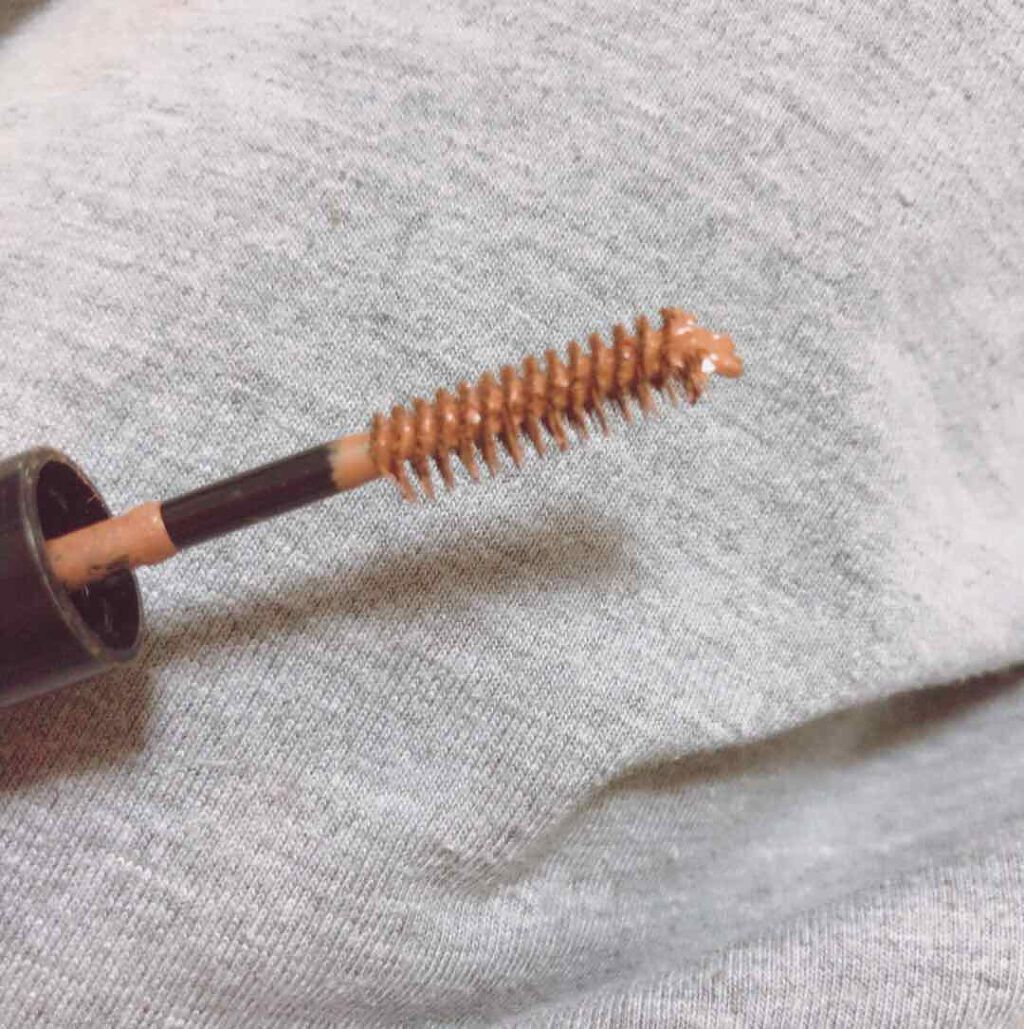 パーフェクトカラーアイブロー/インテグレート/眉マスカラを使ったクチコミ(2枚目)