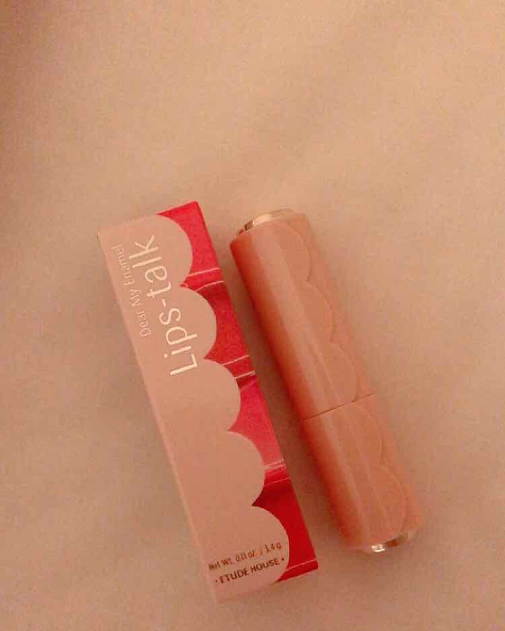 ディア マイブルーミング リップトーク シフォン/ETUDE/口紅を使ったクチコミ(3枚目)